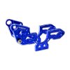 3RACING Auper D6 Aluminum Rear Bulkhead Belt Blue - SAK-D6808A/BU