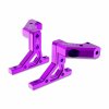 3RACING Auper D6 Aluminum Rear Bulkhead Cover Purple - SAK-D6808B/PU
