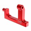 3RACING Auper D6 Aluminum Motor Mount Base B RED - SAK-D6808G/RE