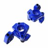 3RACING Auper D6 Aluminum KPI Knuckle Blue - SAK-D6814/BU