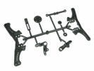 3RACING Sakura D3 CS SPORT Sakura Zero Steering & Shock Tower Set - SAK-D109