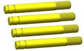 3RACING Sakura Ultimate Titanium Coated Damper Shaft For #SAK-U314/PK - SAK-U314C