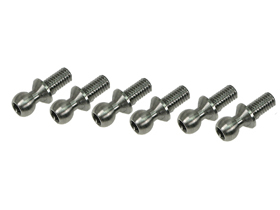 Hot Bodies Cyclone Sport Version /Racing Version Titanium Ball Stud Set 4.3mm ( 10mm ) 6pcs - 3Racing CY-25