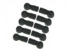 3RACING 4.8mm Ball End (12mm) Set - 10pcs - 3RAC-BE4812