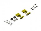 3RACING Realistic Rear Brake Bot For 3RAC-AD12/V3- Gold - 3RAC-AD12/V3D/GO