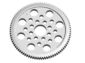 3RACING 48 Pitch Spur Gear 87T - 3RAC-SG4887