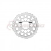 3RACING 48 Pitch Spur Gear 74T Ver.2 - 3RAC-SG4874/V2