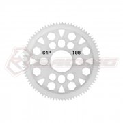 3RACING 64 Pitch Spur Gear 108T Ver.2 - 3RAC-SG64108/V2