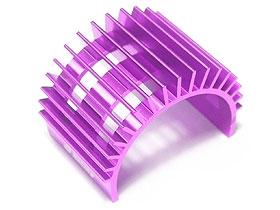 3RACING Motor Heat Sink For 540 Motor (Fan-Shaped) - Purple - 3RAC-MHS003/PU