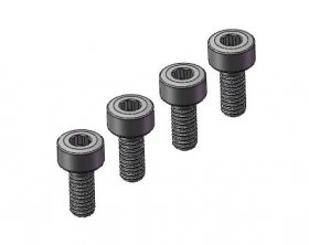 3RACING M2.5 x 6 Titanium Socket Head Screw - TS-HLH2506