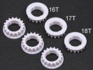 Tamiya TA05 TA-05IFS TA05-R Center Bulk Pulley Gear 16T, 17T and 18T - 3RACING TA05-21A Tamiya TA05 TA-05IFS TA05-R Center Bulk Pulley Gear 16T, 17T and 18T - 3RACING TA05-21A