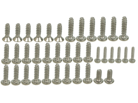 Tamiya TT-01 Titanium Screw Set - 3RACING TS-TT01E/V1