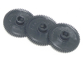 Team Associated RC18T Plastic Spur Gear Set ( 3 Pcs - 55T/57T/59T ) - 3RACING RC18-031