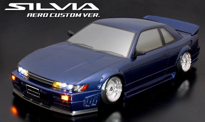 ABC Hobby 66161 - 1/10 S13 Silvia Aero Cutom Ver. Body Set