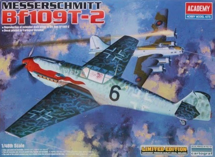 Academy 12225 - 1/48 Messerschmitt BF109T-2