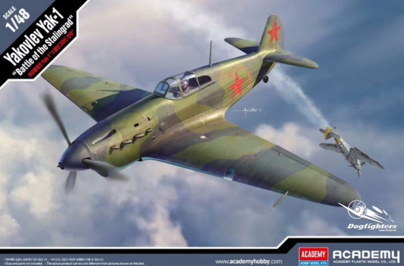 Academy 12343 - 1/48 Yakovlev Yak-1 Battle of the Stalingrad