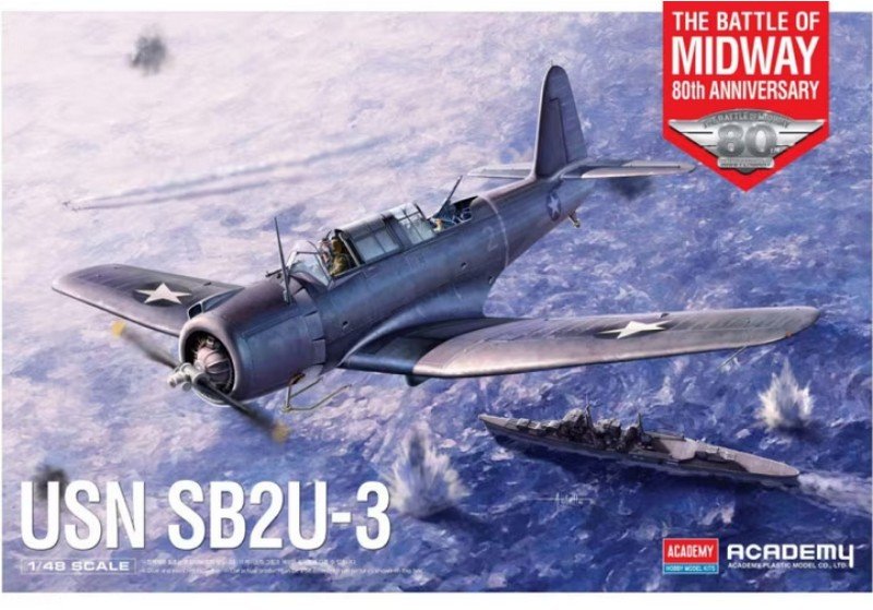 Academy 12350 - 1/48 USN SB2U-3 \'The Battle of Midway 80th Anniversary\'