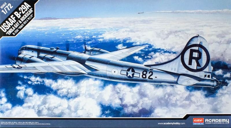 Academy 12528 - 1/72 USAAF B-29A \'Enola Gay & Bockscar\'