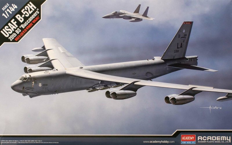 Academy 12622 - 1/144 Usaf B-52H 20th BS \'Buccaneers\'