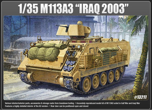 Academy 13211 - 1/35 M113 A3 OIF
