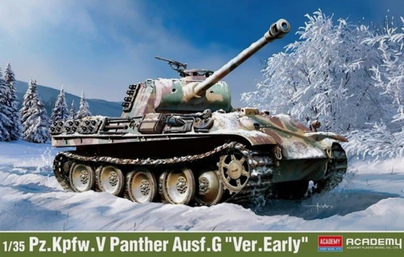 Academy 13529 - 1/35 Pz.Kpfw.V Panther Ausf.G Ver.Early