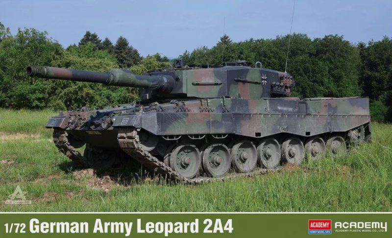 Academy 13428 - 1/72 German Army Leopard 2A4