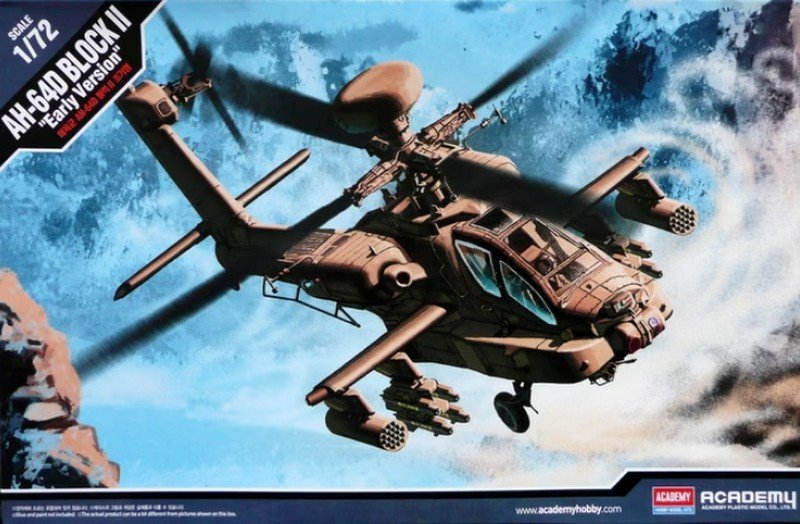 Academy 12514 - 1/72 AH-64D Block \'Early Version\'