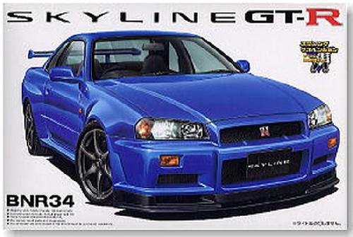 Aoshima #AO-03724 - 1/24 GT No.51 R34 Skyline GT-R