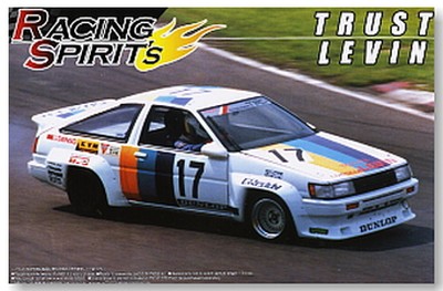 Aoshima #AO-04416 - 1/24 Racing Spirits No.04 Trust Corolla Levin (Model Car)