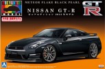 Aoshima #AO-00806 - 1/24 Pre-paint 29 NISSAN GT-R (R35) Pure Edition 2012 (Meteor Flake Black Pearl)