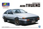 Aoshima 05314 - 1/24 Toyota AE86 Trueno '83 (White/Black) Pre Painted Model No.SP