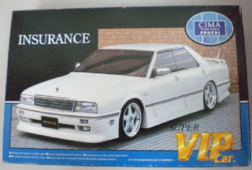 Aoshima #AO-23976 - 1:24 No.41 Nissan Insurance Y31 Cima(Model Car)