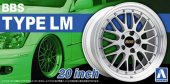 Aoshima 05275 - 1/24 BBS Type LM 20 Inch Wheels and Tires No.25