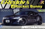 Aoshima #AO-07631 - 1/24 No.56 TOYOTA 86 12 GReddy & Rocket Bunny Volk Racing Ver.