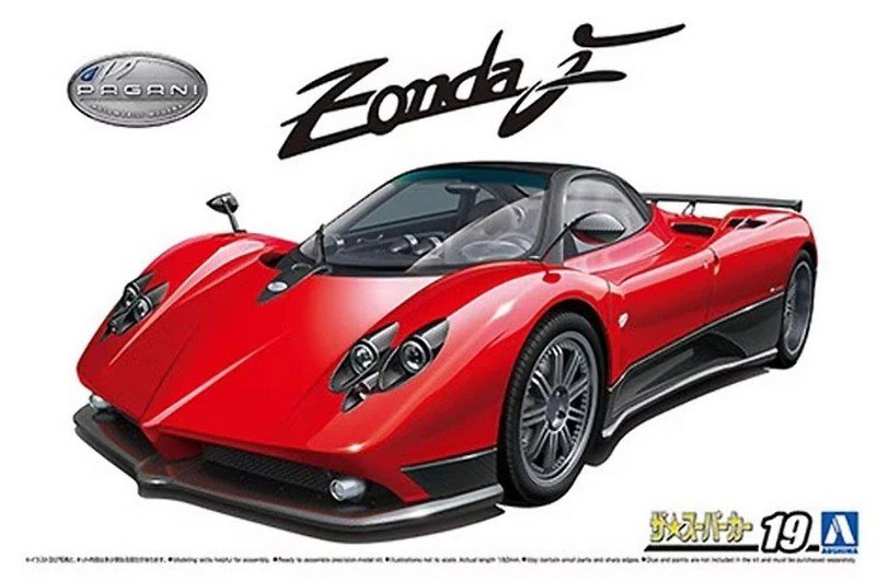 Aoshima 05603 - 1/24 \'05 Pagani Zonda F Super Car #19