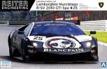 Aoshima 00717 - 1/24 No.14 Lamborghini Murcielago R-SV 2010 GT1 Spa No.25 Reiter Engineering