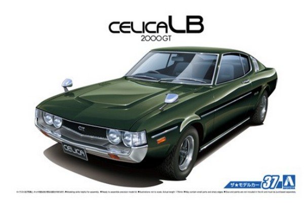 Aoshima 05319 - 1/24 Toyota RA35 Celica LB2000GT '77 The Model Car No.37