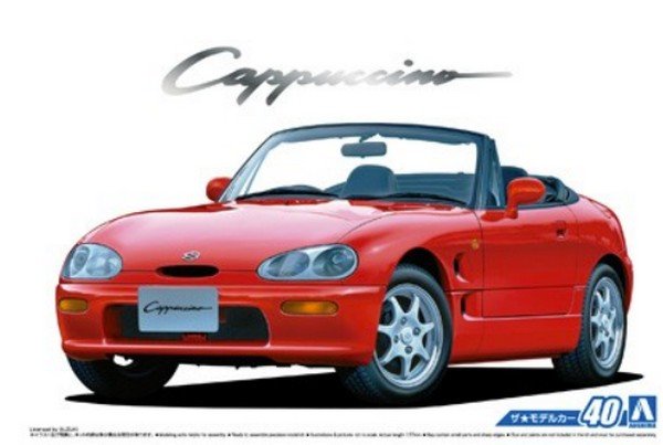 Aoshima 05341 - 1/24 Suzuki EA11R Cappuccino \'91 The Model Car No.40