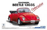 Aoshima 05572 - 1/24 Volkswagen 15ADK Beetle 1303S Cabriolet '75 The Model Car No.75