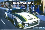 Aoshima 06103 - 1/24 SA22C Savanna RX-7 24Hours of Daytona '79 The Model Car No.22