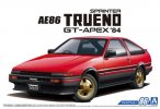 Aoshima 05594 - 1/24 Toyota AE86 Sprinter Trueno GT-APEX 1984 The Model Car No.86 Aoshima 05594 - 1/24 Toyota AE86 Sprinter Trueno GT-APEX 1984 The Model Car No.86