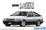 Aoshima 06931 - 1/24 Toyota AE86 Corolla Levin GT-APEX 1985 The Model Car No.17