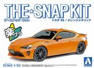 Aoshima 05419 - 1/24 Toyota 86 (Orange Metallic) The Snap Kit No.03-B