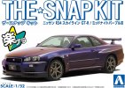 Aoshima 06252 - 1/32 Nissan R34 Skyline GT-R (Midnight Purple III) The Snap Kit #11-C