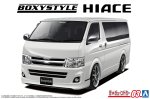 Aoshima 20496 - 1/24 Boxystyle TRH200V Hiace Super GL 2010 Toyota The Tuned Car No.3