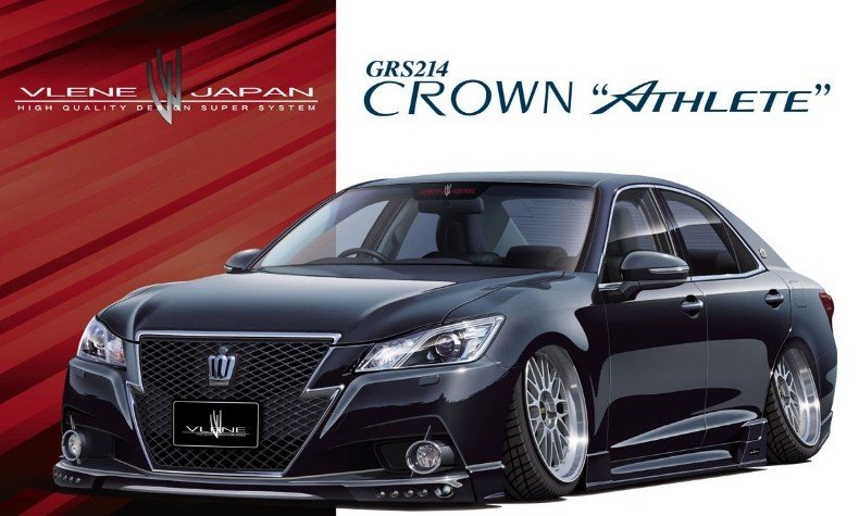 Aoshima 00856 - 1/24 Vlene X10 GRS214 Crown Athlete G \'12 The Tuned Car No.13