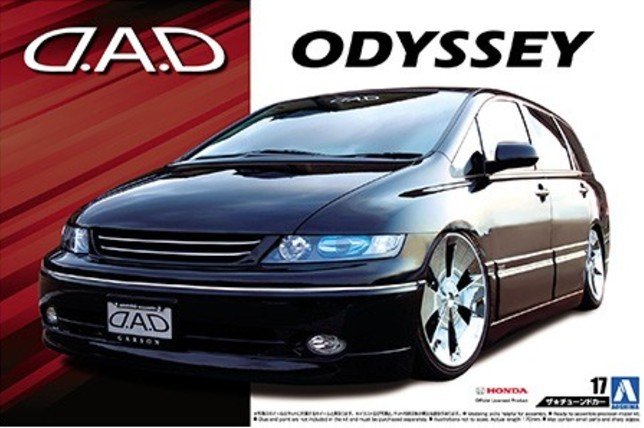 Aoshima 05309 - 1/24 Honda D.A.D RB1 Odyssey \'03 The Tuned Car No.17