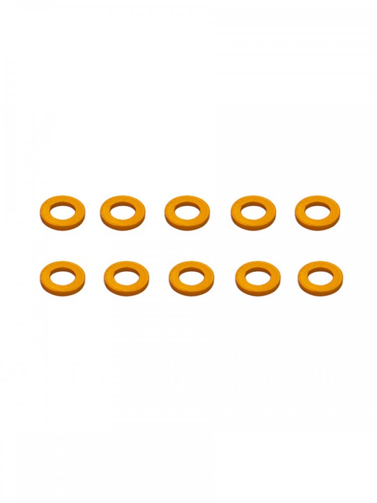 Arrowmax AM-020059 Aluminium Shims 4 x 7 x 1 Orange (10)