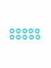 Arrowmax AM-020052 Aluminium Shims 3X6X0.5-Blue (10)