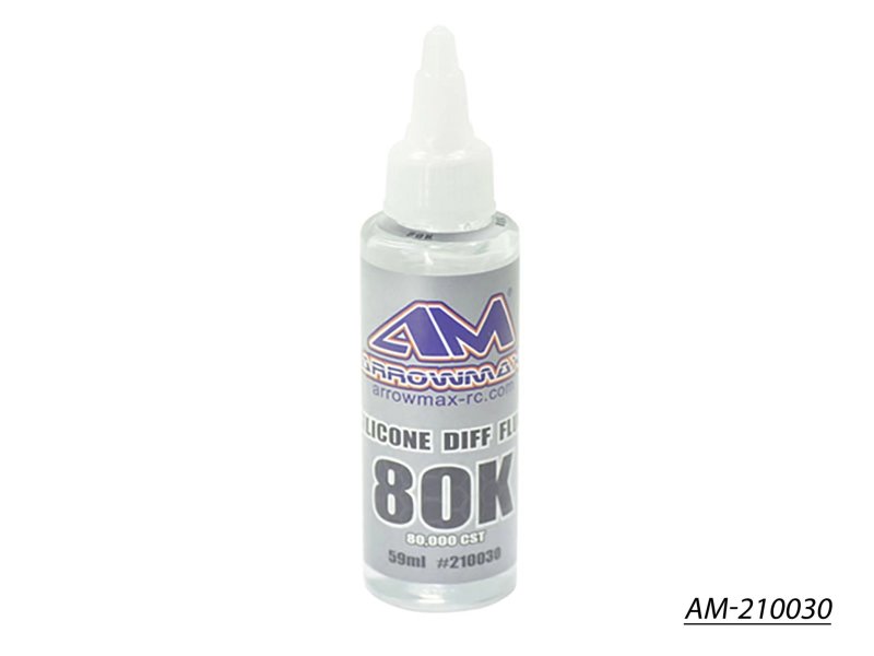 Arrowmax Silicone Diff Fluid 59ml 80.000cst